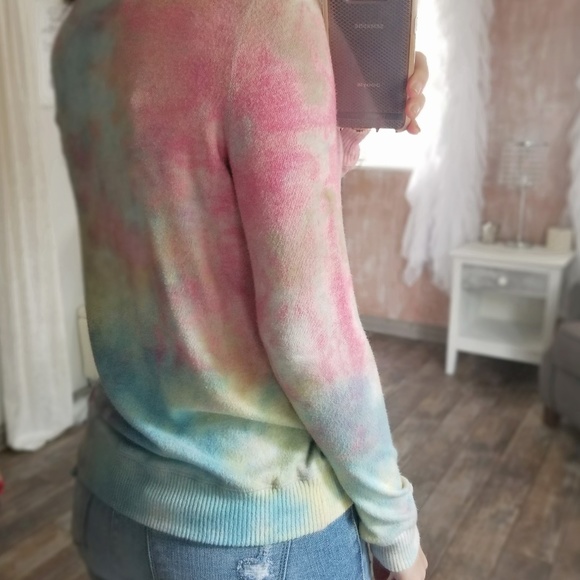 Last 1️⃣ Fiona Spring Pastel Tie Dye Top So Soft - Picture 5 of 6